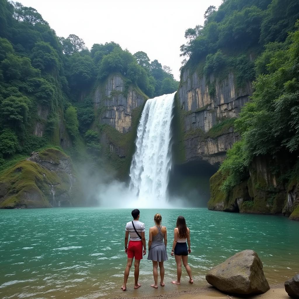 Tham quan Thác Nước Krông Kmar hùng vĩ trong Vườn Quốc Gia Chư Yang Sin