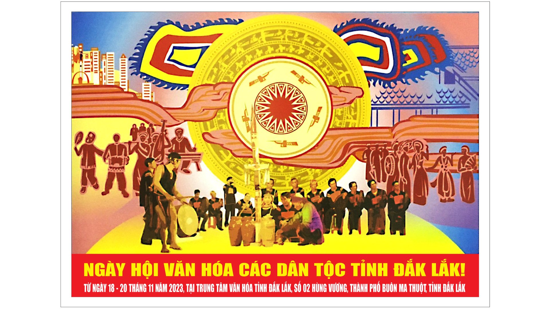 Ngày hội Văn hóa các dân tộc tỉnh Đắk Lắk năm 2023